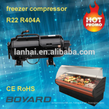 refrigerador piezas r404a 1.5hp mini compresor de refrigeración de freón para la venta para caminar en unidad de refrigeración del congelador